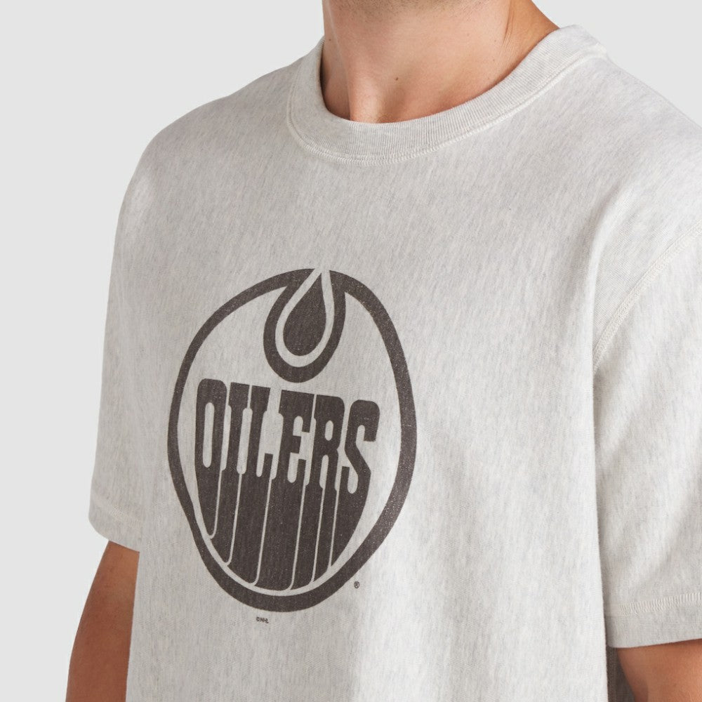 NHL Cream Edmonton Oilers Fanatics Made in Canada T-Shirt