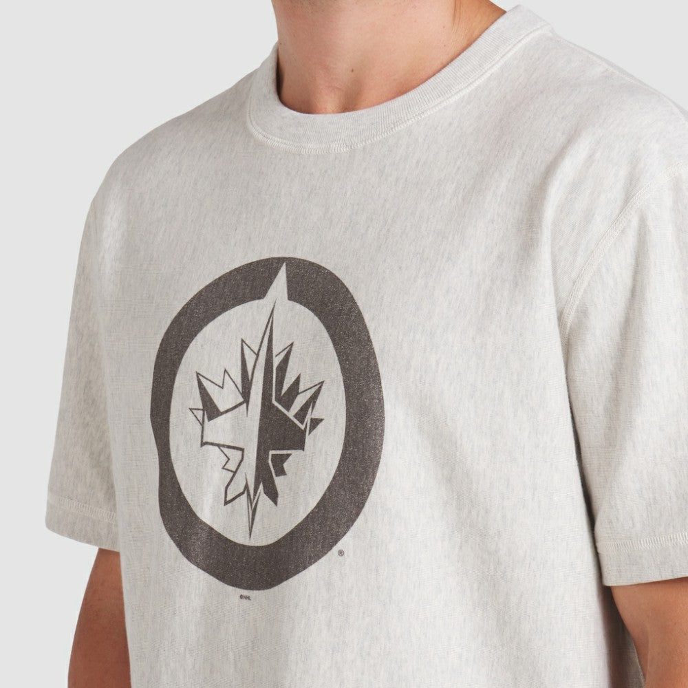 NHL Cream Winnipeg Jets Fanatics Made in Canada T-Shirt