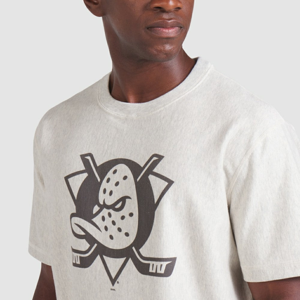 NHL Cream Anaheim Ducks Fanatics Made in Canada T-Shirt