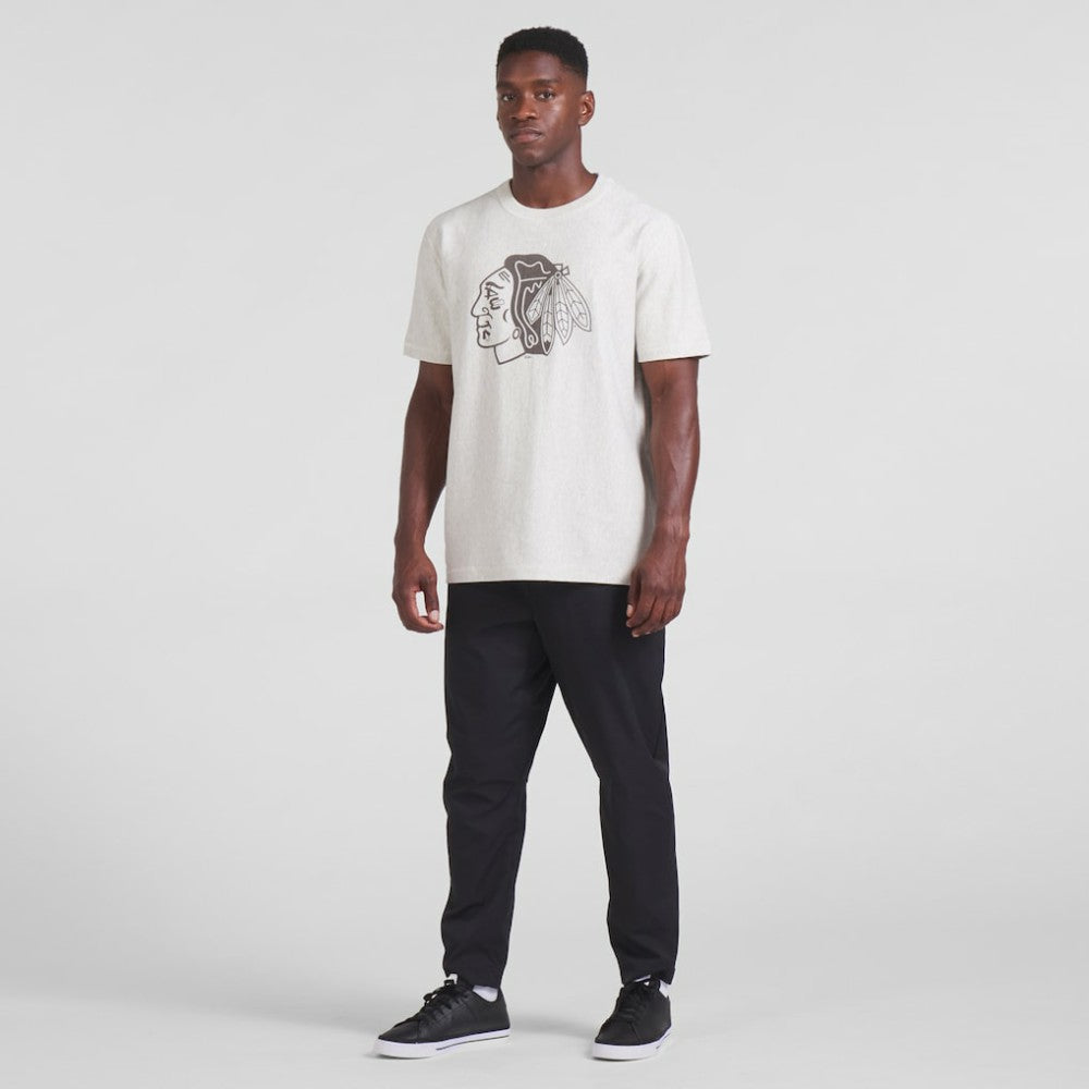 NHL Cream Chicago Blackhawks Fanatics Made in Canada T-Shirt