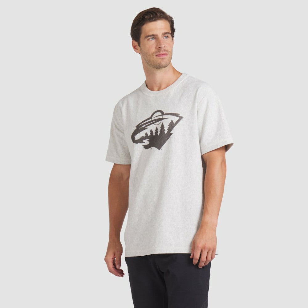 NHL Cream Minnesota Wild Fanatics Made in Canada T-Shirt