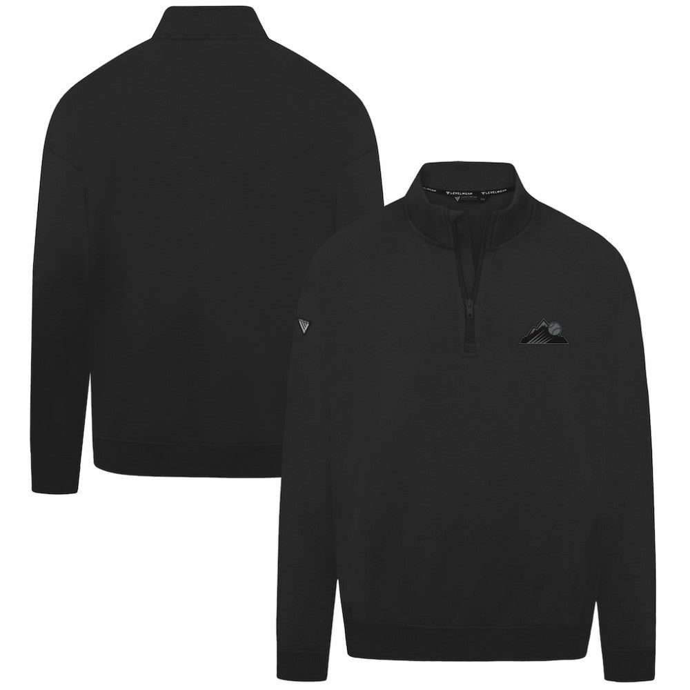 MLB Colorado Rockies Levelwear Murray Nightfall Quarter-Zip Top