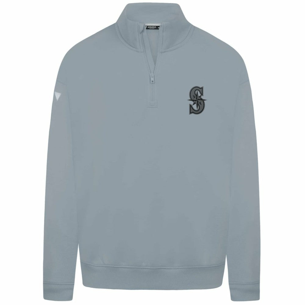 MLB Seattle Mariners Levelwear Murray Nightfall Quarter-Zip Top