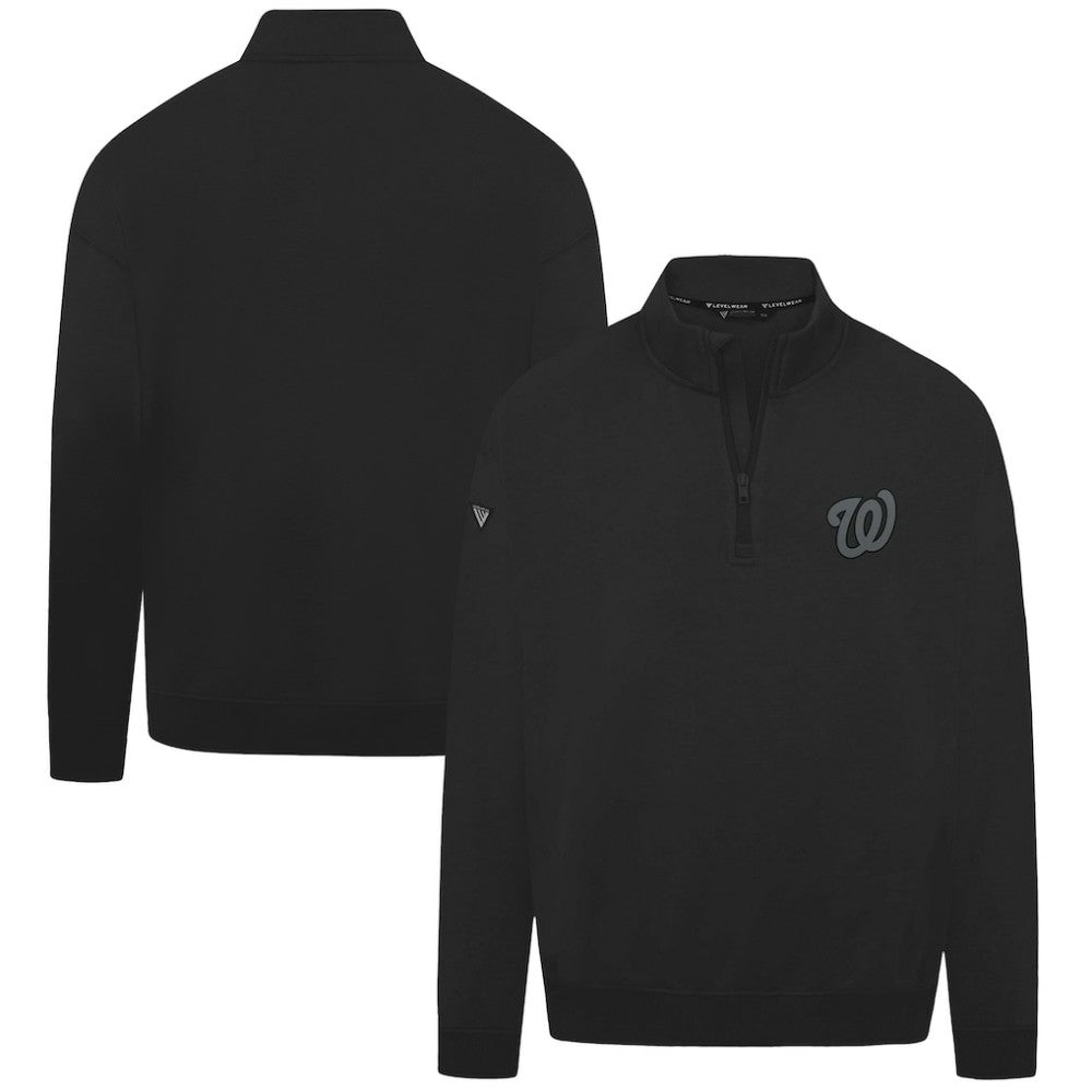 MLB Washington Nationals Levelwear Murray Nightfall Quarter-Zip Top