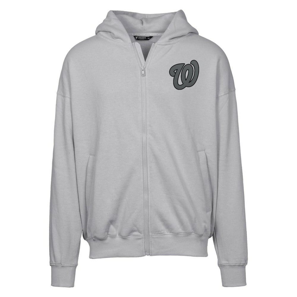 MLB Washington Nationals Levelwear Uphill Abyssal Full-Zip Hoodie