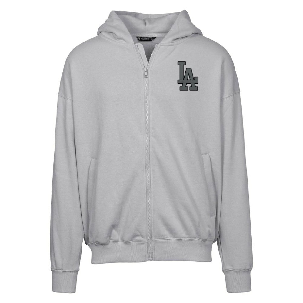 MLB Los Angeles Dodgers Levelwear Uphill Abyssal Full-Zip Hoodie