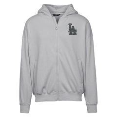 MLB Los Angeles Dodgers Levelwear Uphill Abyssal Full-Zip Hoodie