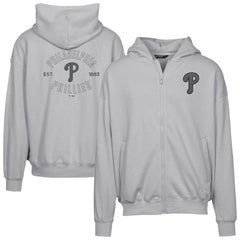 MLB Philadelphia Phillies Levelwear Uphill Abyssal Full-Zip Hoodie