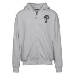 MLB Philadelphia Phillies Levelwear Uphill Abyssal Full-Zip Hoodie