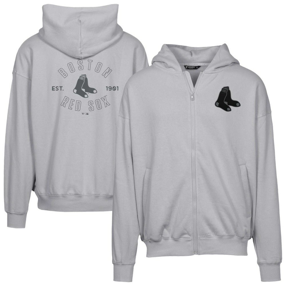 MLB Boston Red Sox Levelwear Uphill Abyssal Full-Zip Hoodie