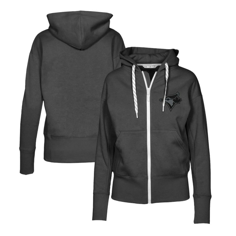 MLB Toronto Blue Jays Levelwear Women's Gardinia Nightfall Full-Zip Hoodie