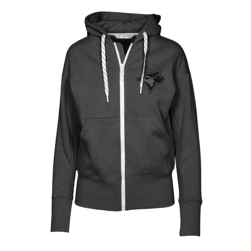 MLB Toronto Blue Jays Levelwear Women's Gardinia Nightfall Full-Zip Hoodie