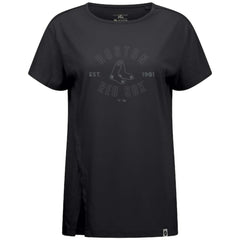 MLB Boston Red Sox Levelwear Women's Influx Abyssal T-Shirt