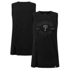 MLB Philadelphia Phillies Levelwear Women's Influx Abyssal Tank Top