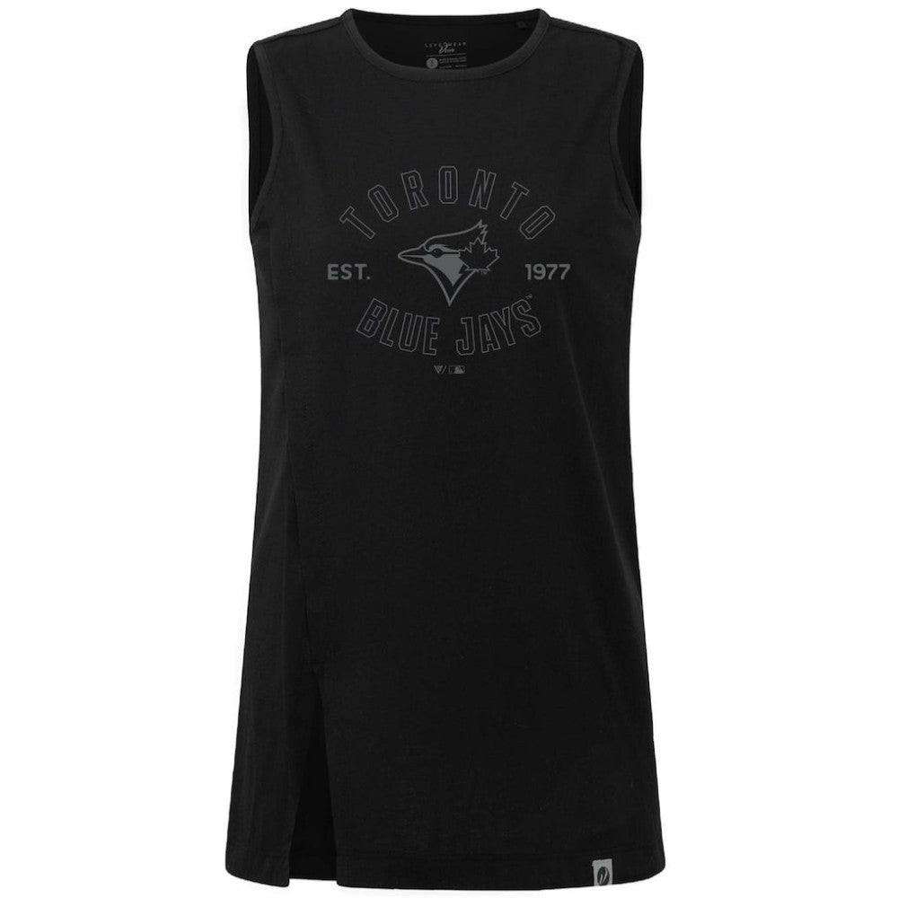 MLB Toronto Blue Jays Levelwear Women's Influx Abyssal Tank Top