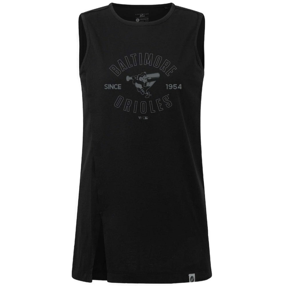 MLB Baltimore Orioles Levelwear Women's Influx Abyssal Tank Top