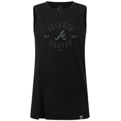 MLB Atlanta Braves Levelwear Women's Influx Abyssal Tank Top