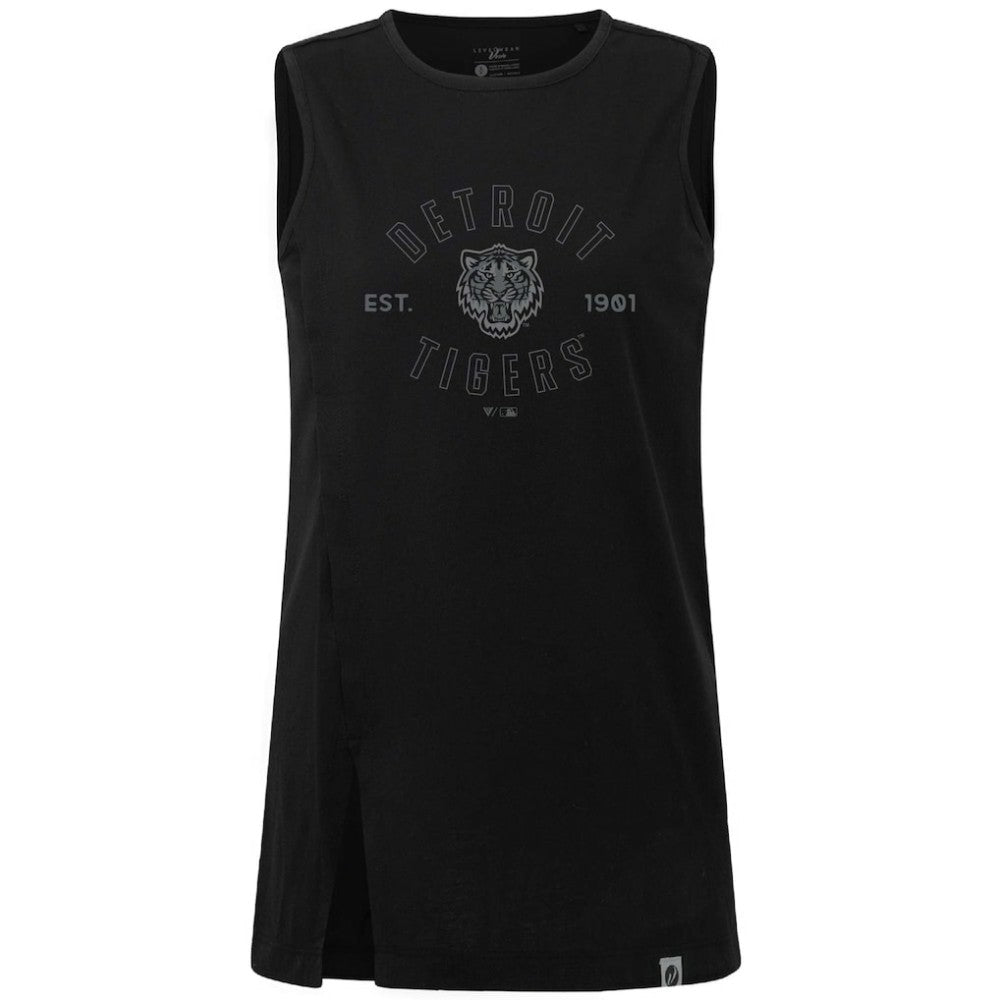 MLB Detroit Tigers Levelwear Women's Influx Abyssal Tank Top