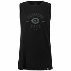 MLB Cincinnati Reds Levelwear Women's Influx Abyssal Tank Top