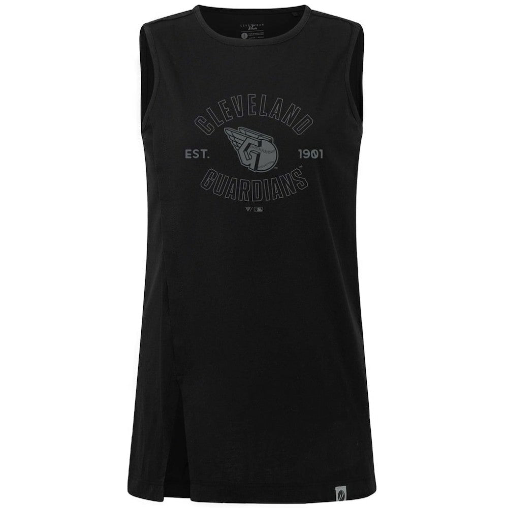 MLB Cleveland Guardians Levelwear Women's Influx Abyssal Tank Top