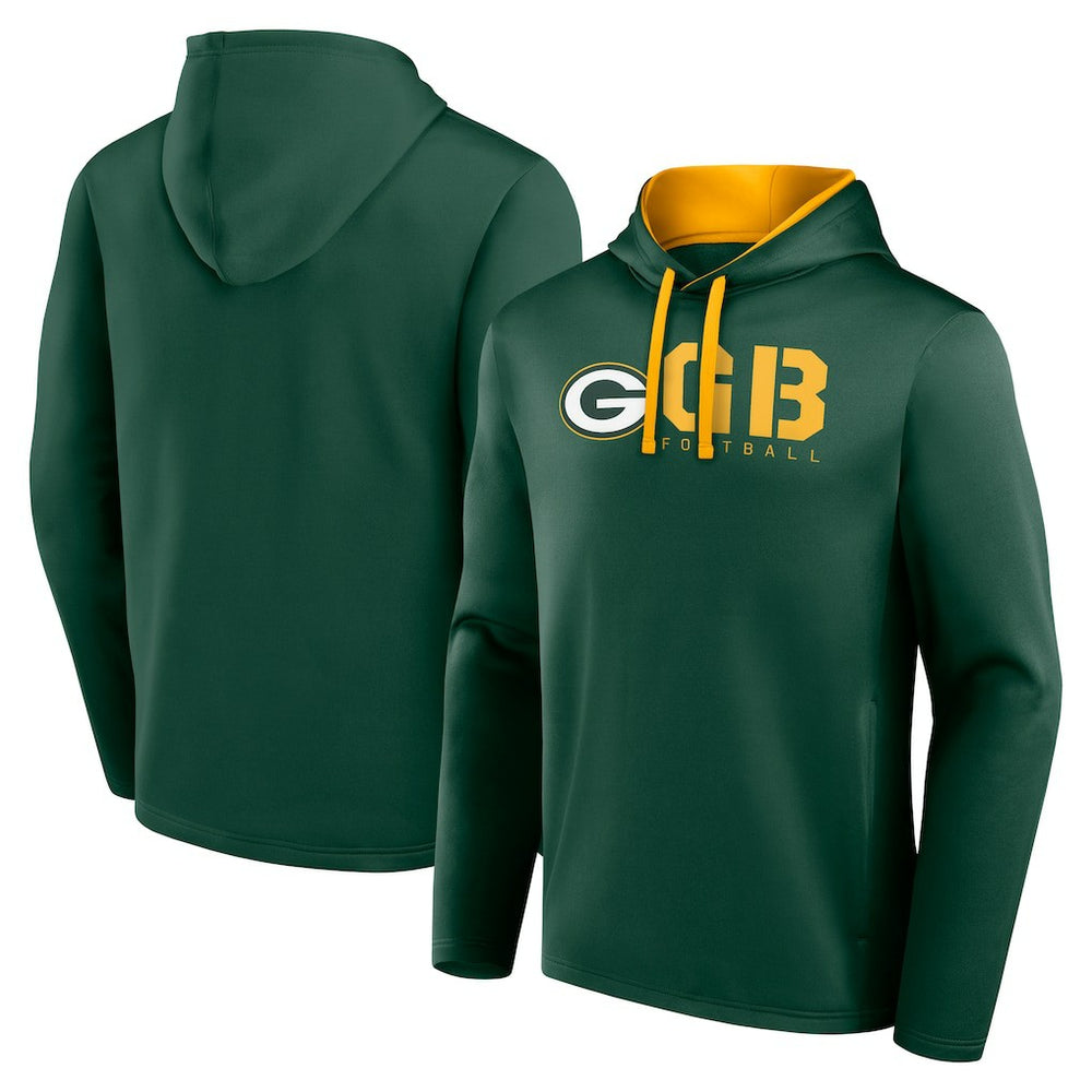 Logo Athletic Head Start Pullover Hoodie - Green Bay Packers