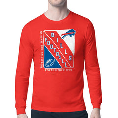 Starter Shield Logo Long Sleeve T-Shirt - Buffalo Bills