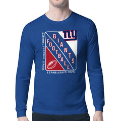 Starter Shield Logo Long Sleeve T-Shirt - New York Giants