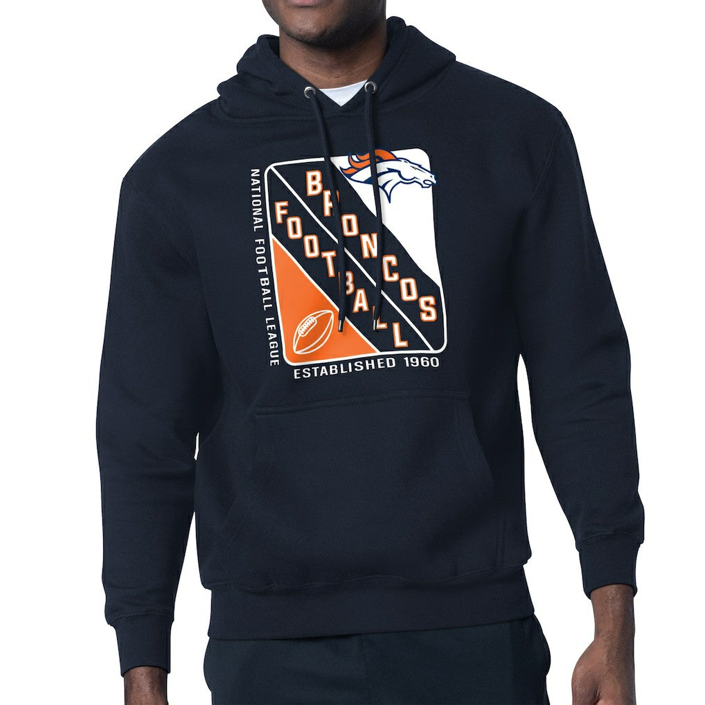 Starter Shield Logo Pullover Hoodie - Denver Broncos