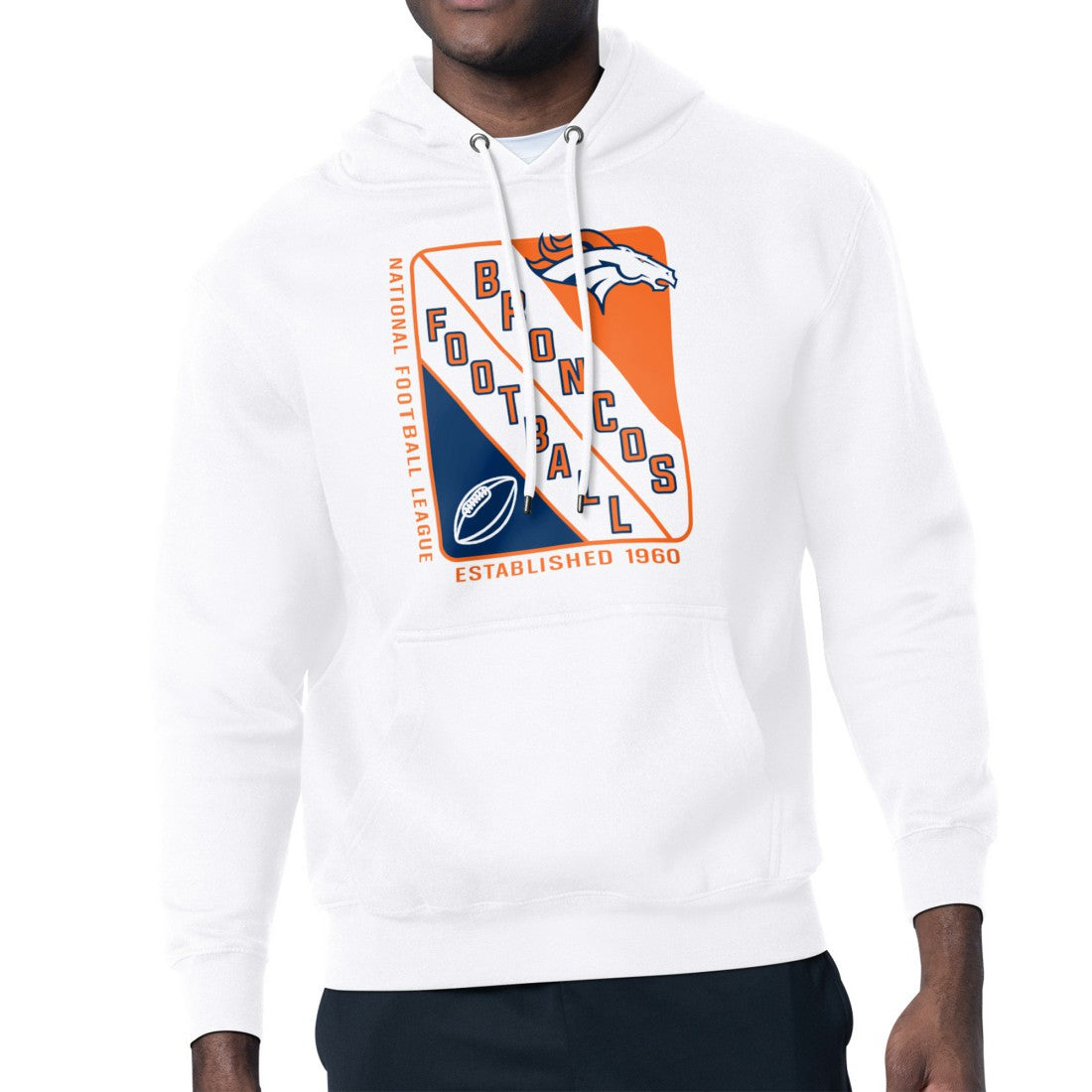 Starter Shield Logo Pullover Hoodie - Denver Broncos