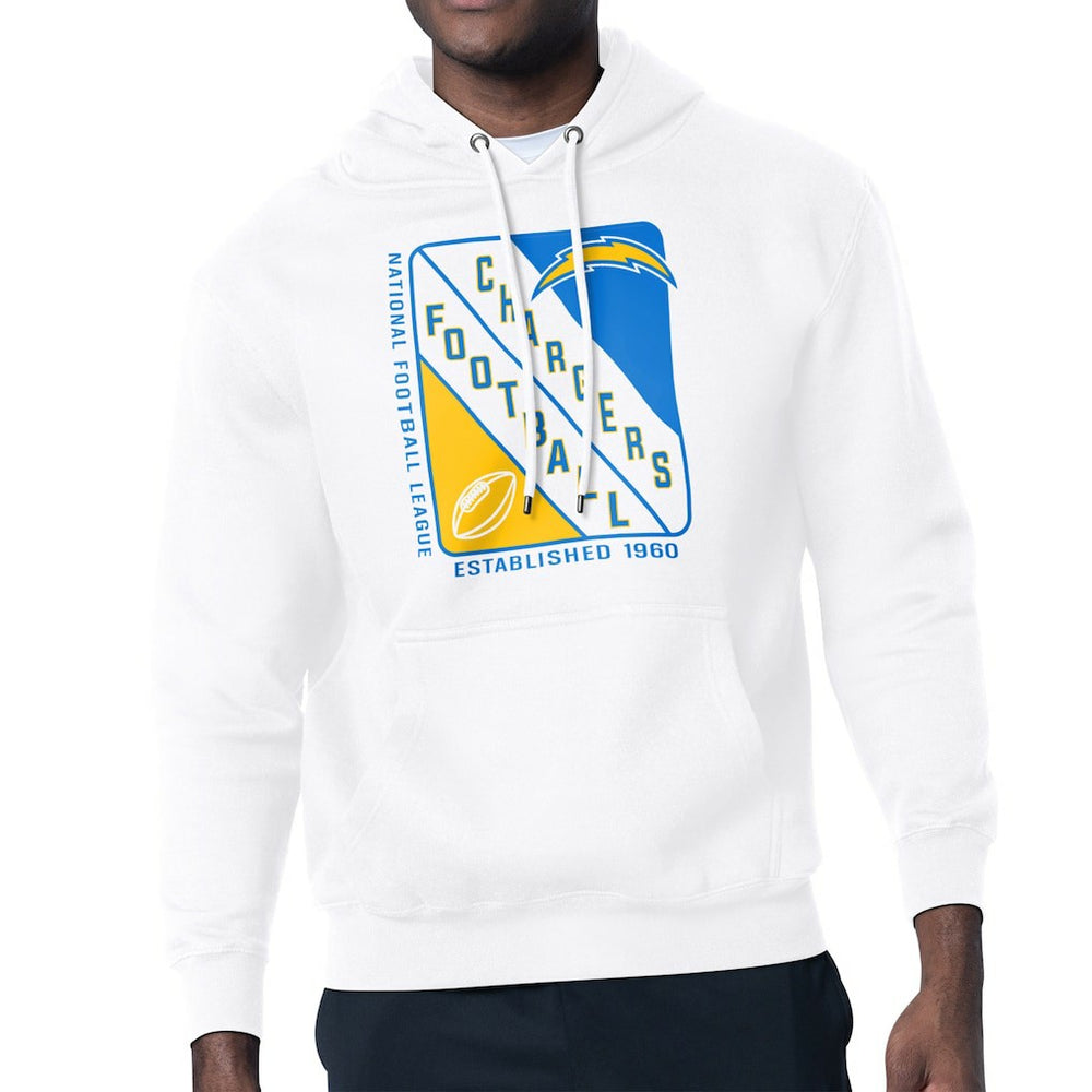 Starter Shield Logo Pullover Hoodie - Los Angeles Chargers