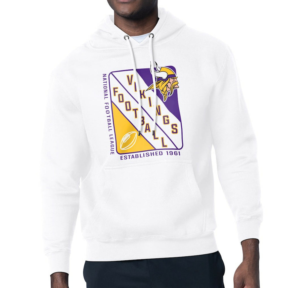Starter Shield Logo Pullover Hoodie - Minnesota Vikings