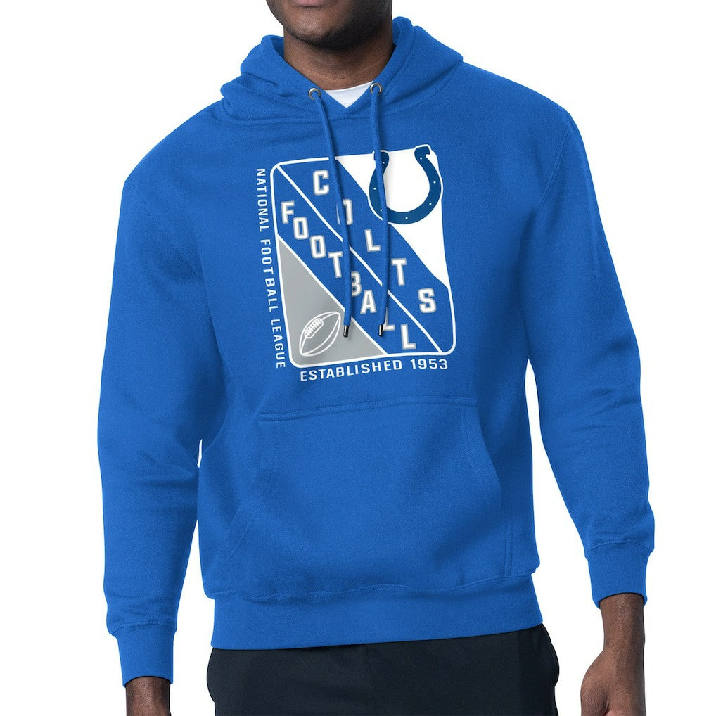 Starter Shield Logo Pullover Hoodie - Indianapolis Colts
