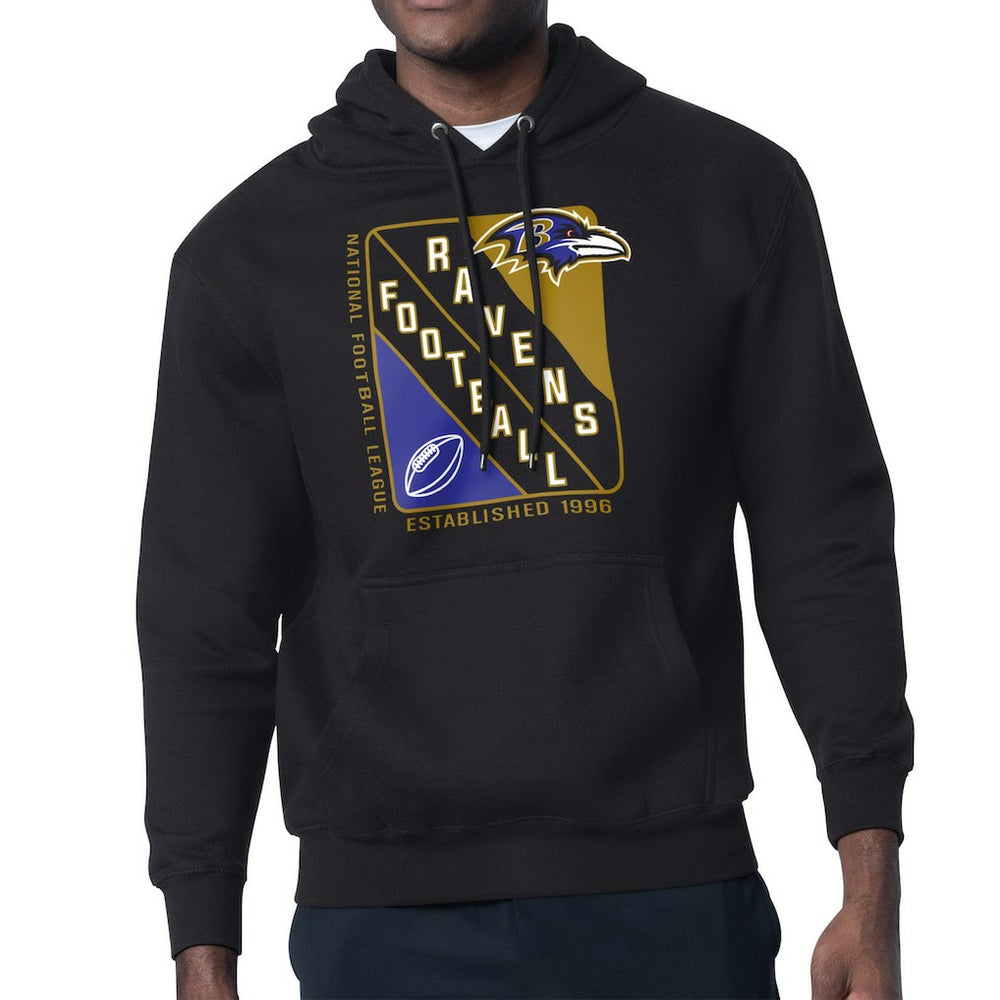 Starter Shield Logo Pullover Hoodie - Baltimore Ravens