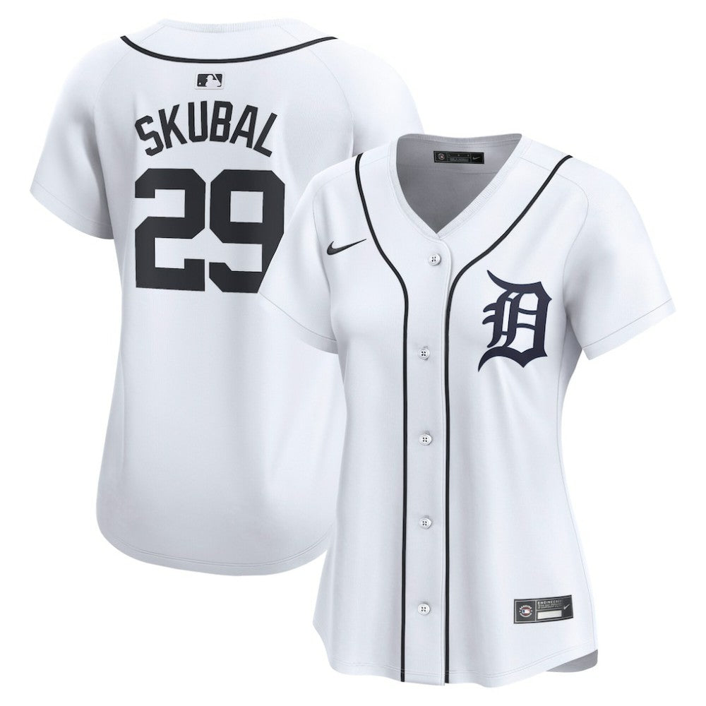 MLB Tarik Skubal Detroit Tigers Nike Women's  Limited Player Jersey – White