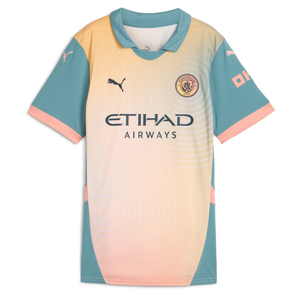 Manchester City Women's 2024/25 Fourth Replica Jersey - Puma Blue