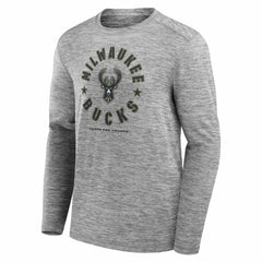 NBA Milwaukee Bucks NBA Hoops for Troops Long Sleeve T-Shirt