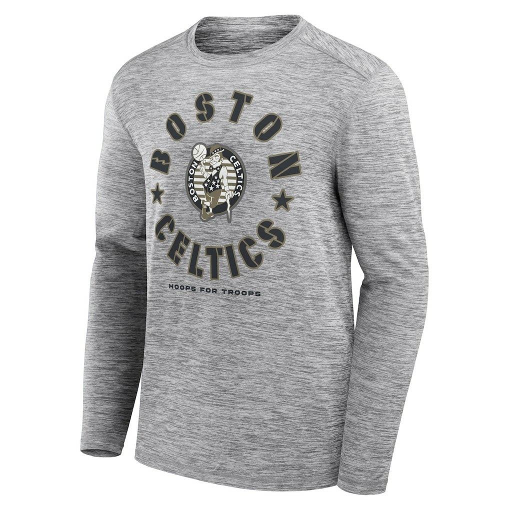 NBA Boston Celtics NBA Hoops for Troops Long Sleeve T-Shirt