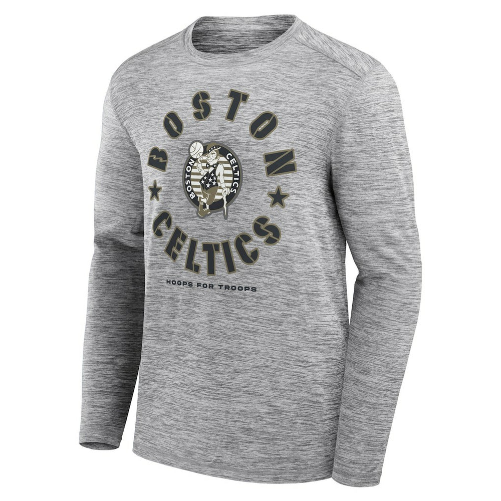 NBA Boston Celtics NBA Hoops for Troops Long Sleeve T-Shirt