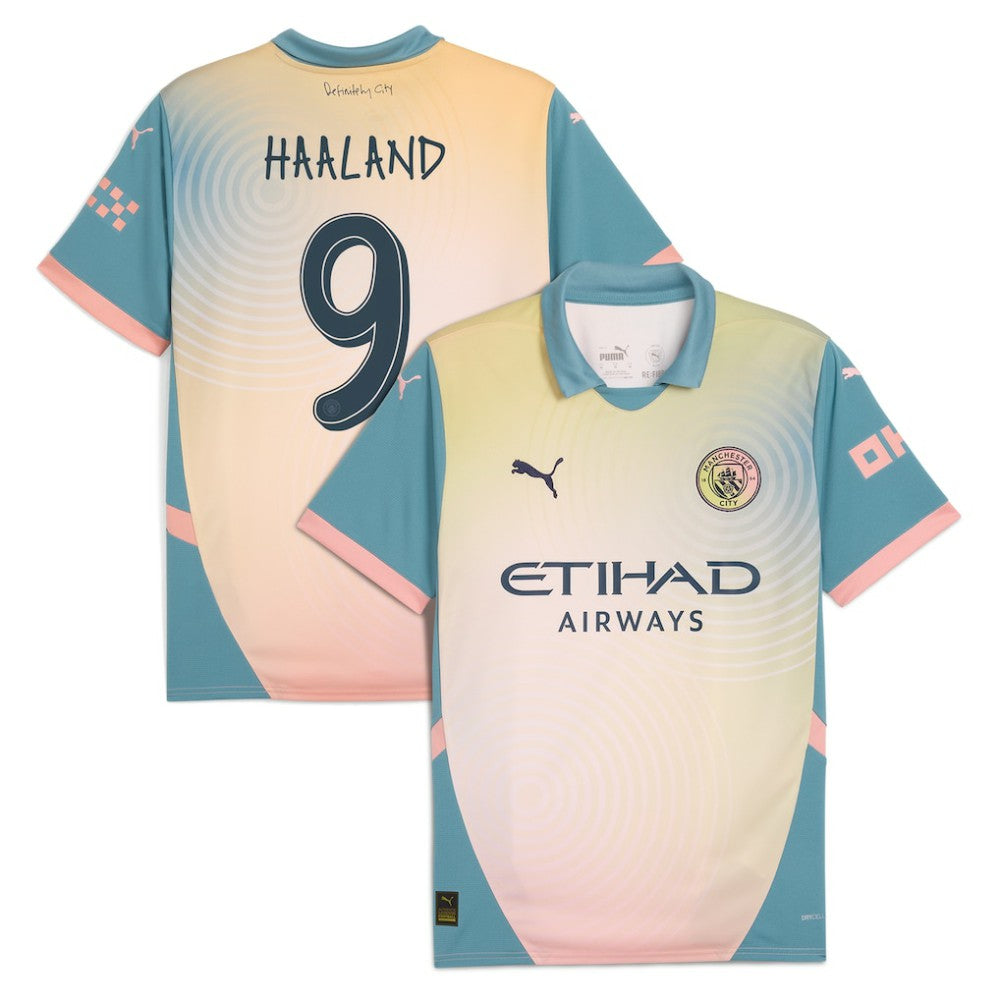 Erling Haaland Manchester City 2024/25 Fourth Replica Player Jersey - Puma Blue