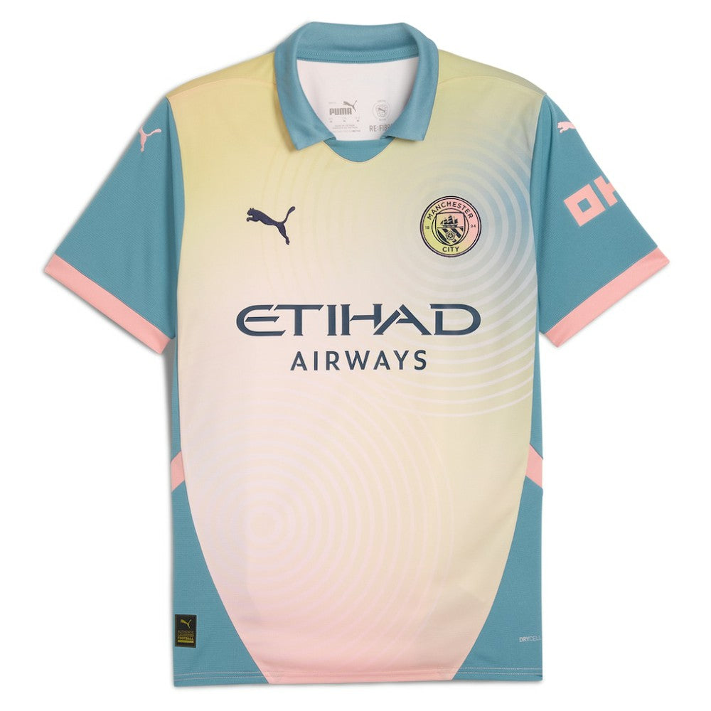 Erling Haaland Manchester City 2024/25 Fourth Replica Player Jersey - Puma Blue