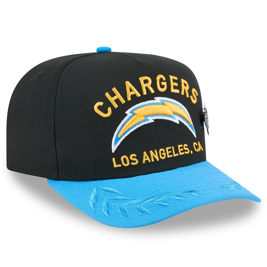 2025 NFL Draft On Stage A-Frame 59FIFTY Fitted Hat - Los Angeles Chargers
