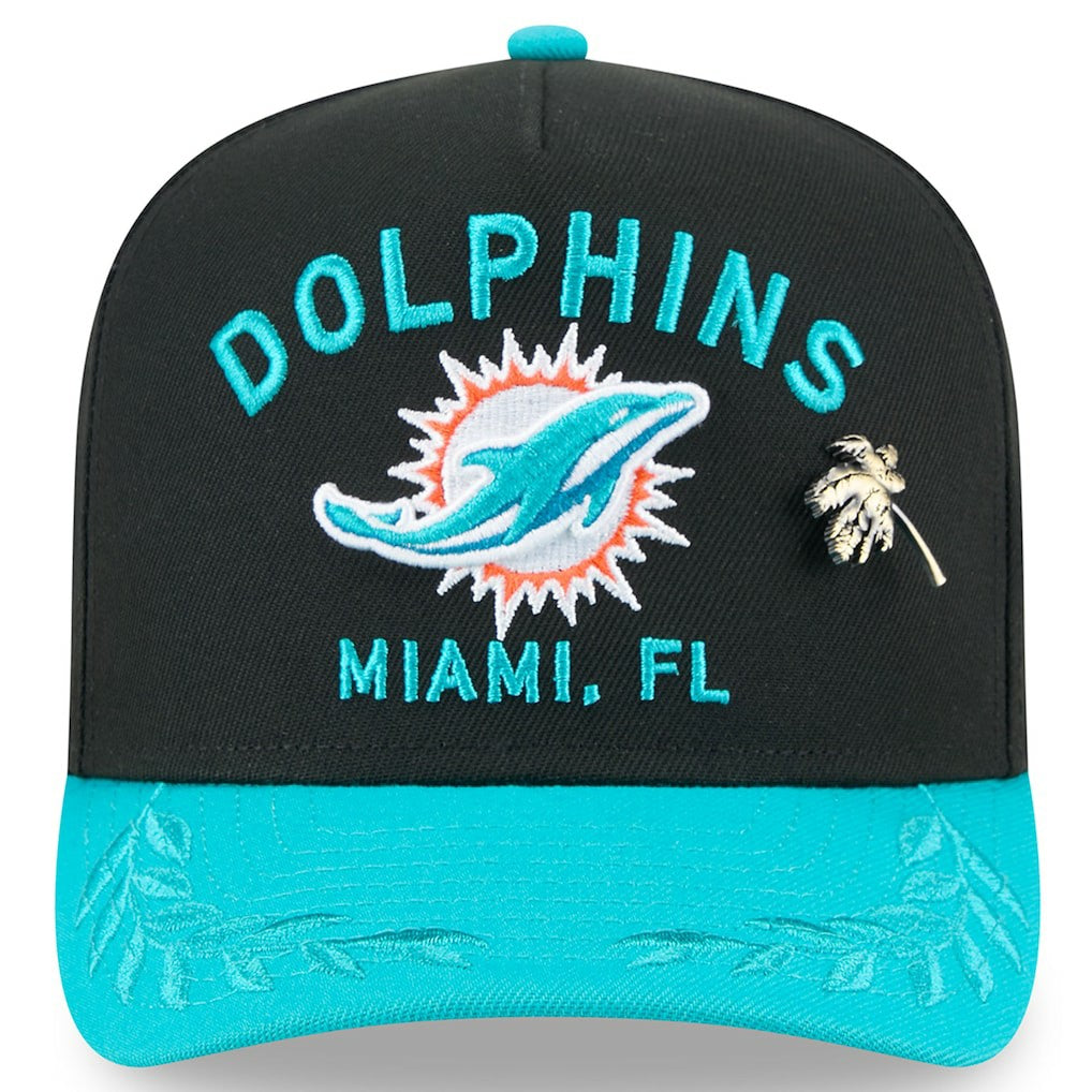 2025 NFL Draft On Stage A-Frame 59FIFTY Fitted Hat - Miami Dolphins