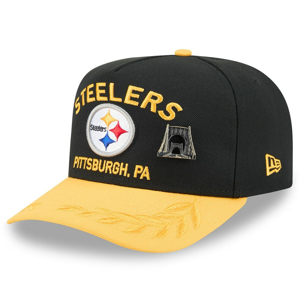 2025 NFL Draft On Stage A-Frame 59FIFTY Fitted Hat - Pittsburgh Steelers