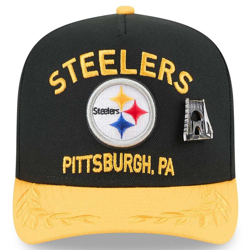 2025 NFL Draft On Stage A-Frame 59FIFTY Fitted Hat - Pittsburgh Steelers