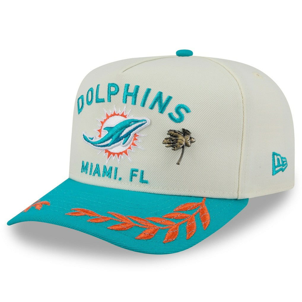 2025 NFL Draft A-Frame 59FIFTY Fitted Hat - Miami Dolphins