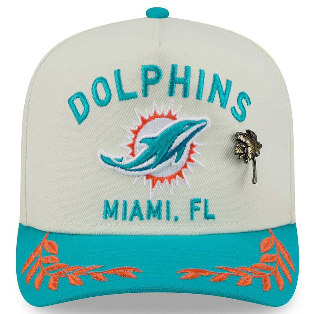 2025 NFL Draft A-Frame 59FIFTY Fitted Hat - Miami Dolphins