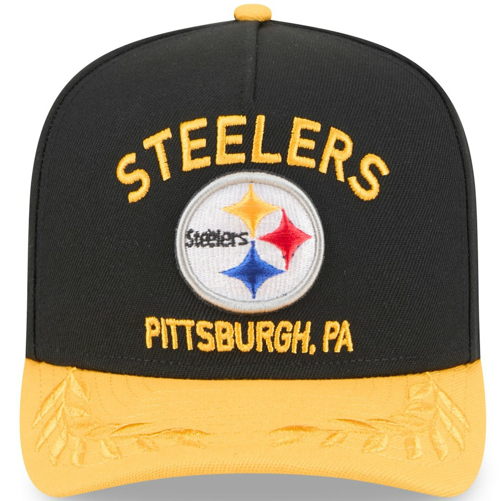 2025 NFL Draft A-Frame 9FIFTY Snapback Hat - Pittsburgh Steelers