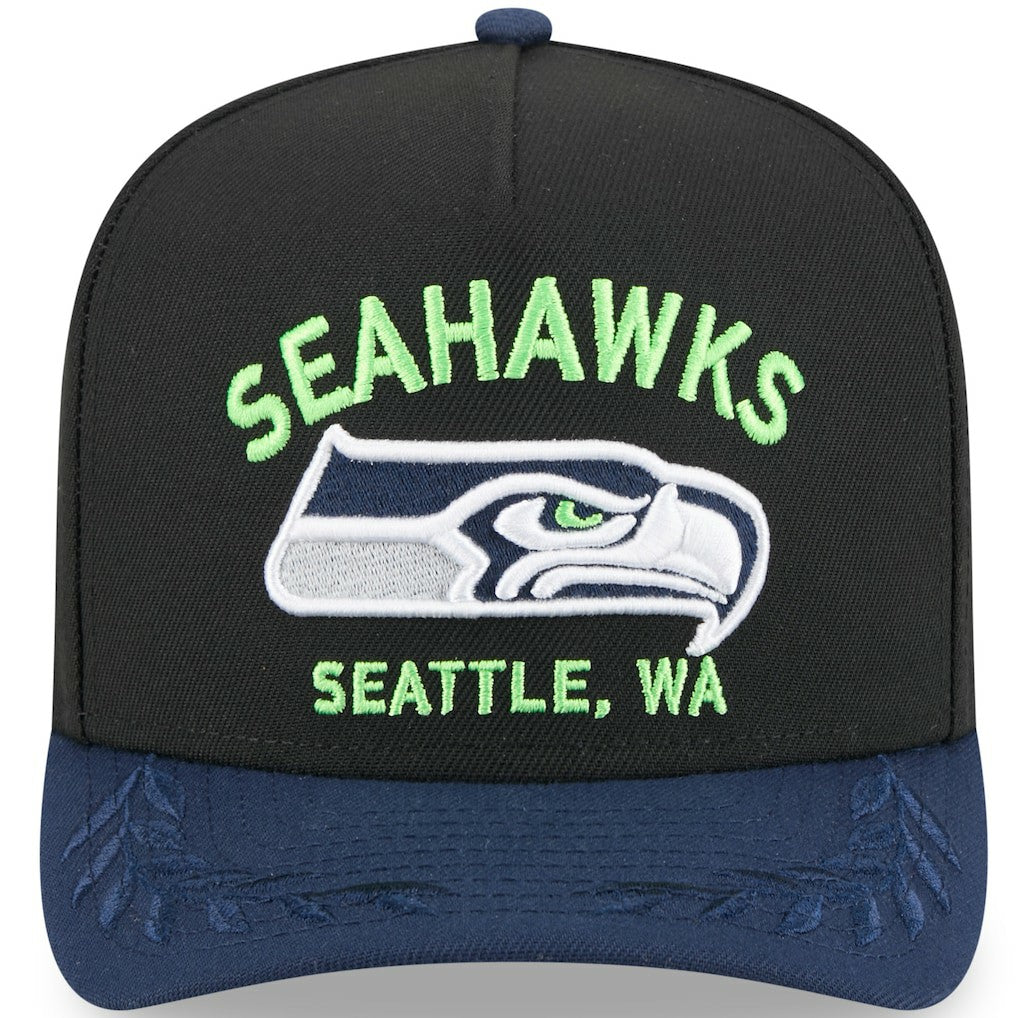 2025 NFL Draft A-Frame 9FIFTY Snapback Hat - Seattle Seahawks