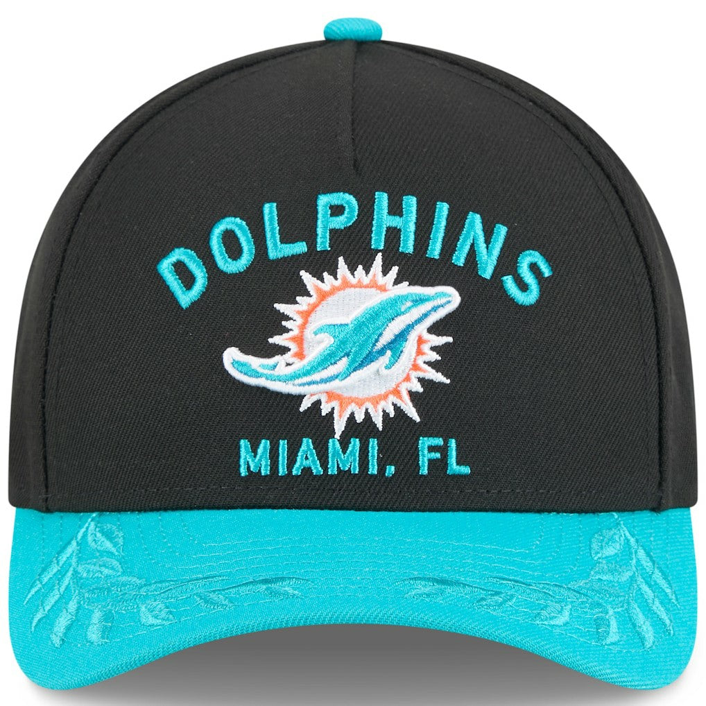 2025 NFL Draft 9FORTY A-Frame M-Crown Adjustable Hat - Miami Dolphins