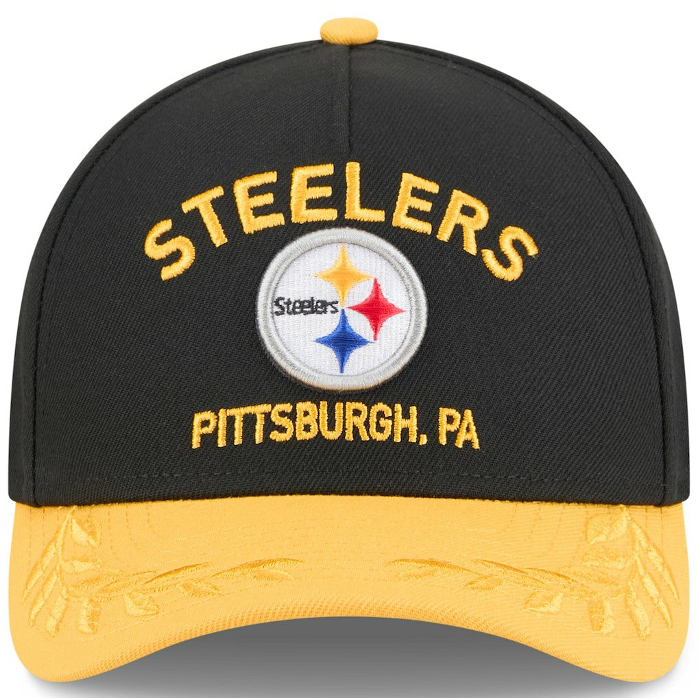 2025 NFL Draft 9FORTY A-Frame M-Crown Adjustable Hat - Pittsburgh Steelers